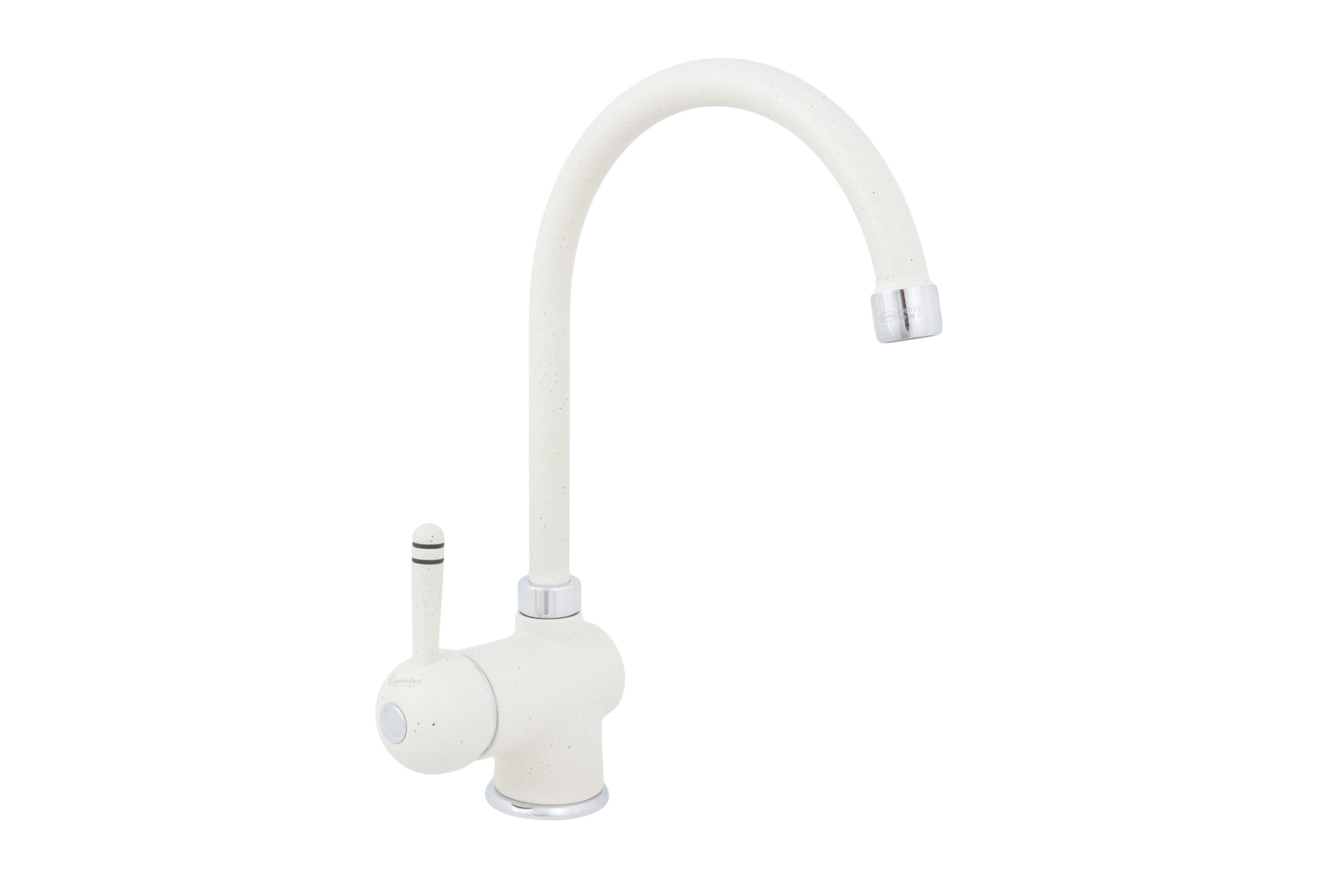 

Кухонный смеситель EMMEVI LAGUNA BD4074 поворотный излив, бежевый