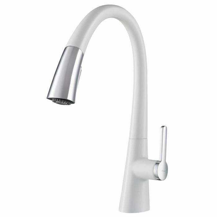 

Змішувач кухонний KPF-1673CHWH - Білий