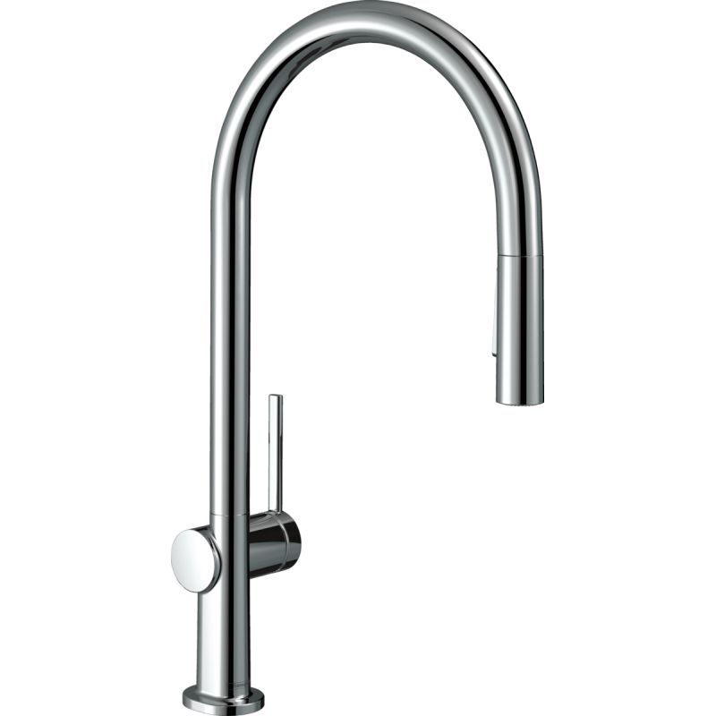 

Смеситель кухонный Hansgrohe Talis 210 2jet с вытяжным изливом Sbox, хром (72801000)