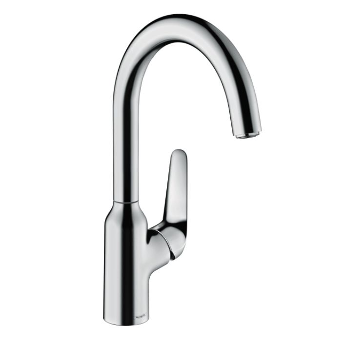 

Смеситель для кухни Hansgrohe Focus M421-H220 1jet, хром (71802000)