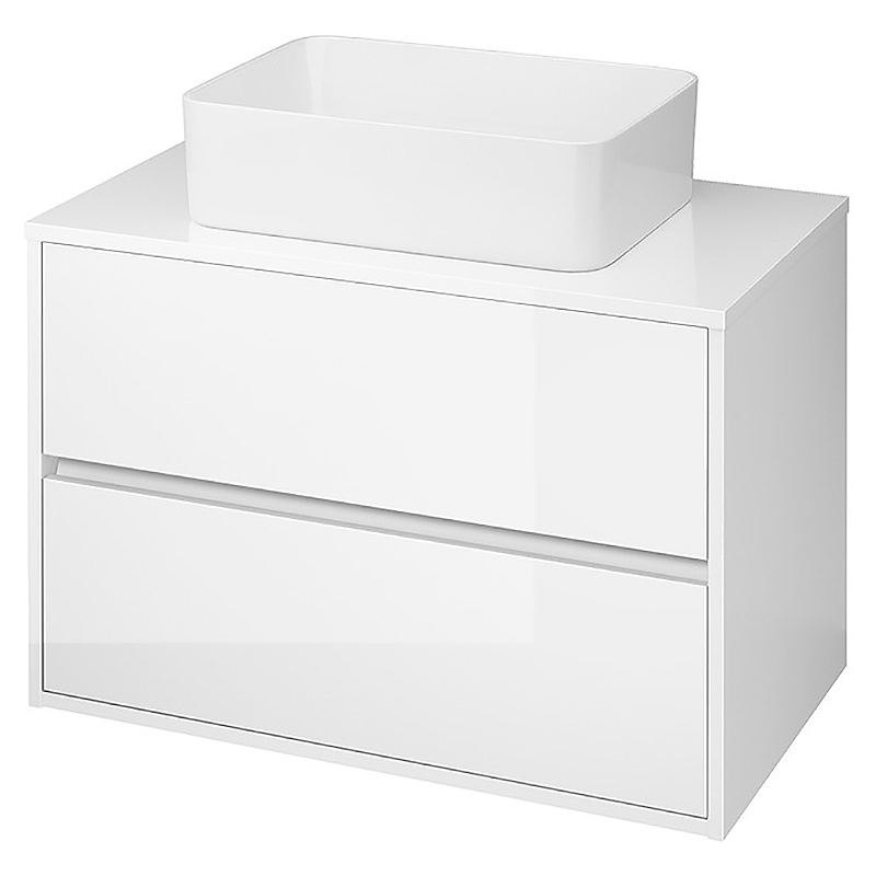 

Шафка CREA 80 д/раковини CREA+столешня, біла