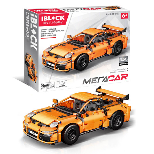 

Конструктор IBLOCK мега CAR 956 дет. (PL-921-307)
