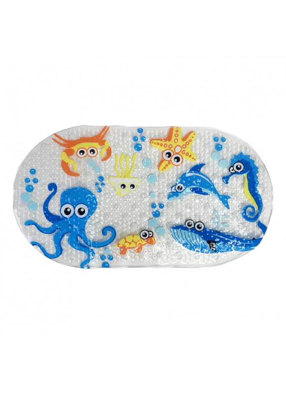 

Антискользящий коврик Baby Comfort в ванную Подводный мир