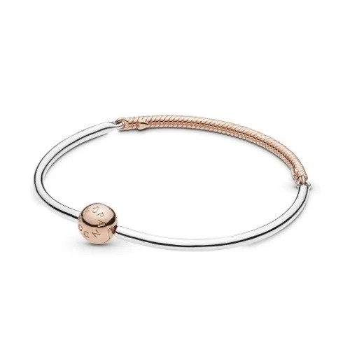 

Серебряный браслет Пандора Со Вставкой Rose 19 #588143