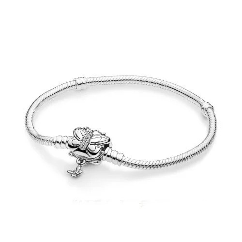 

Серебряный браслет Пандора Бабочка 17 #597929CZ