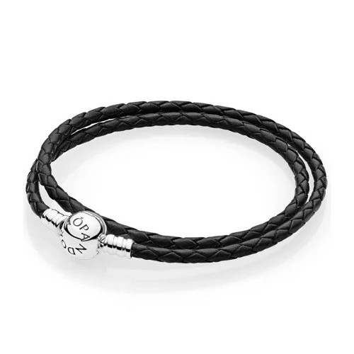 

Серебряный браслет Пандора Кожаный 35 590745CBK-D