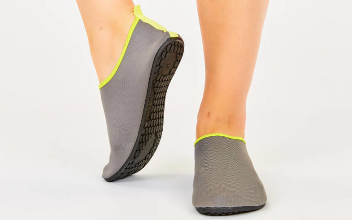 

Аквашузы Skin Shoes AQUAADLT-PL-6962-GN серый-салатовый L(размер 39-40, 24,5-25 см) \1
