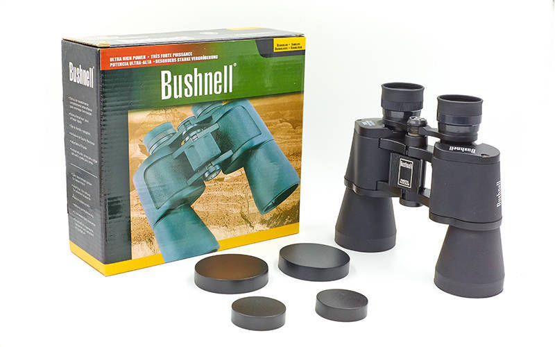 

Бинокль BUSHNELL 20х50 TY-2702 /2 (пластик, стекло, PVC-чехол, черный)
