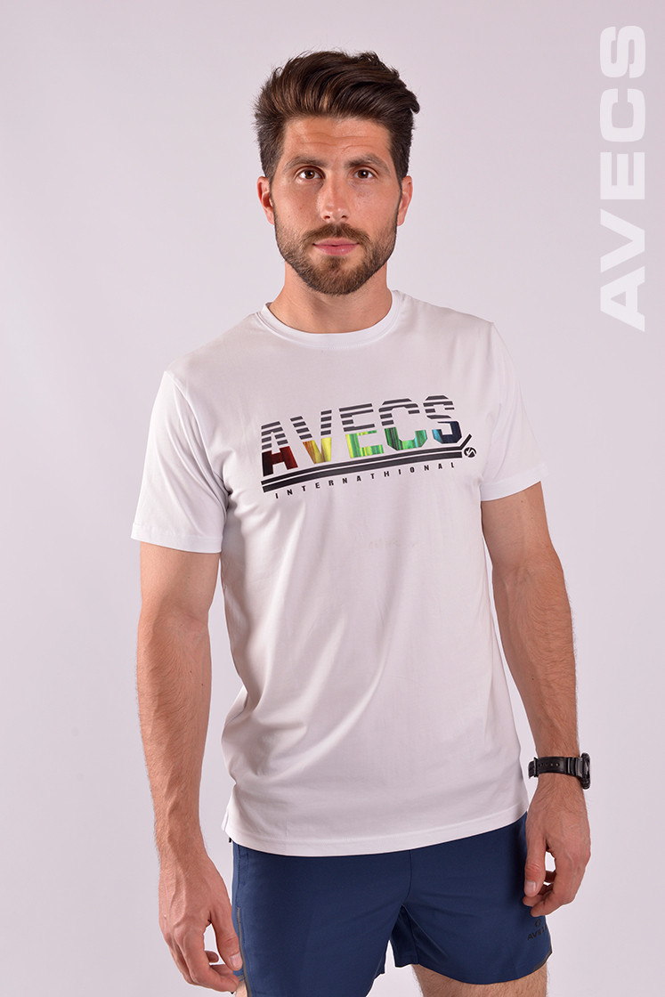 

Футболка мужская белая Avecs AV-2205/5, Футболка мужская белая Avecs AV-2205/5 3XL