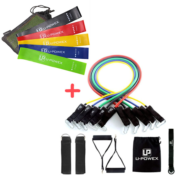 

Трубчатые эспандеры U-Powex + Резинки для фитнеса U-Powex: