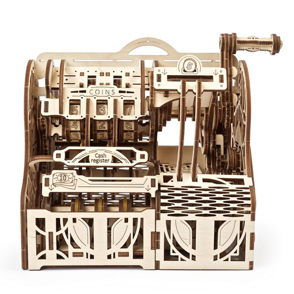 

Механические 3D пазлы UGEARS - «Кассовый аппарат»: