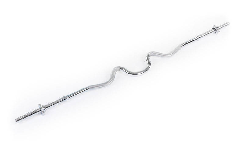 

Гриф для штанги Классический Z-образный TA-60GT /2 (l-1,52м, d-28мм, вес 8кг, замок гаечный)