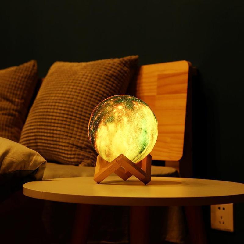 

Настольный светильник луна 3D Moon Lamp МАЛЕНЬКИЙ 16 см