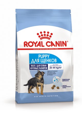 

Корм для щенков крупных пород MAXI PUPPY Royal Canin 4 кг (30060401)