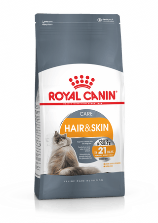 

Корм для кошек HAIR&SKIN CARE при выпадении шерсти и проблемах кожи Royal Canin 2 кг (2526020)