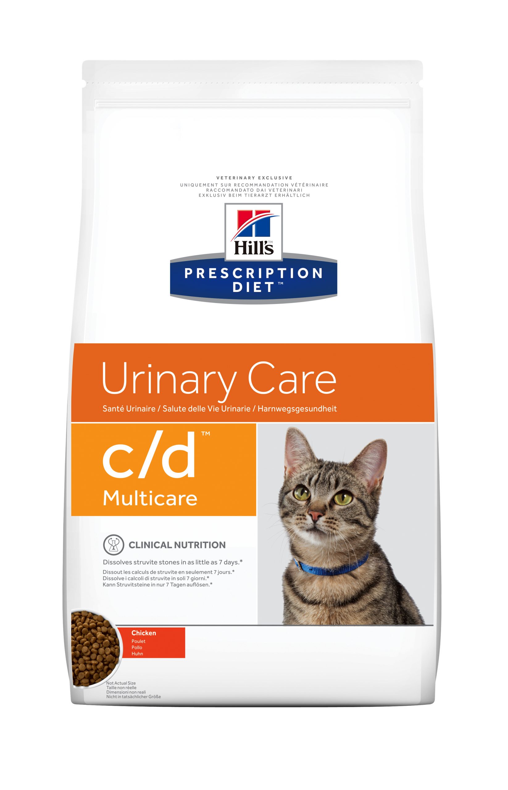 

Сухой корм для кошек Prescription Diet c/d Multicare Urinary Care с курицей Hill's 1,5 кг (9185)