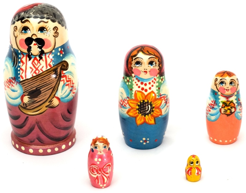 

Матрешка «Бандурист» HandMade Present Ручная работа