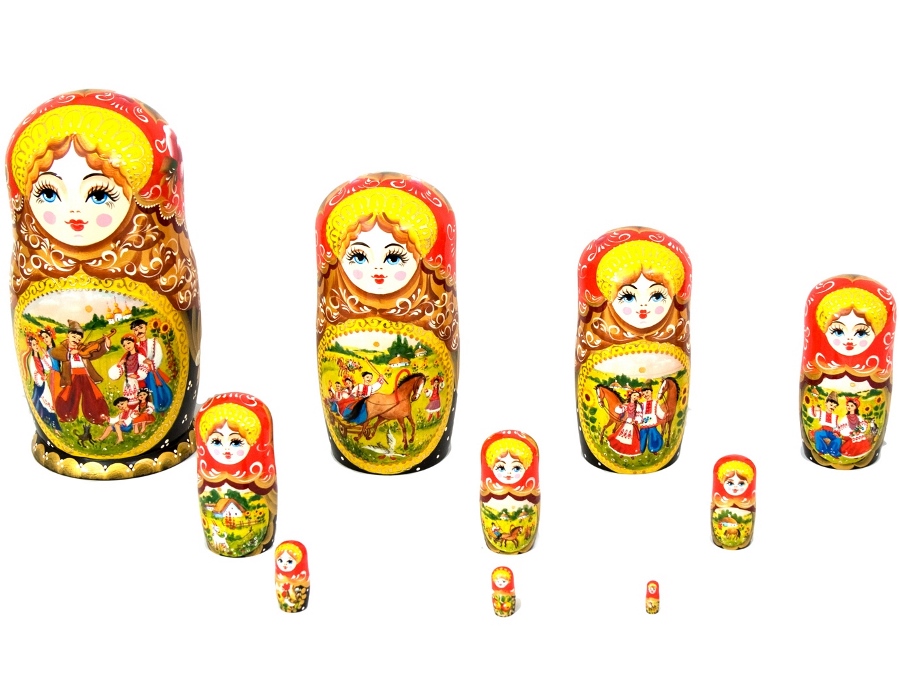 

Матрешка «Праздник» HandMade Present Ручная работа