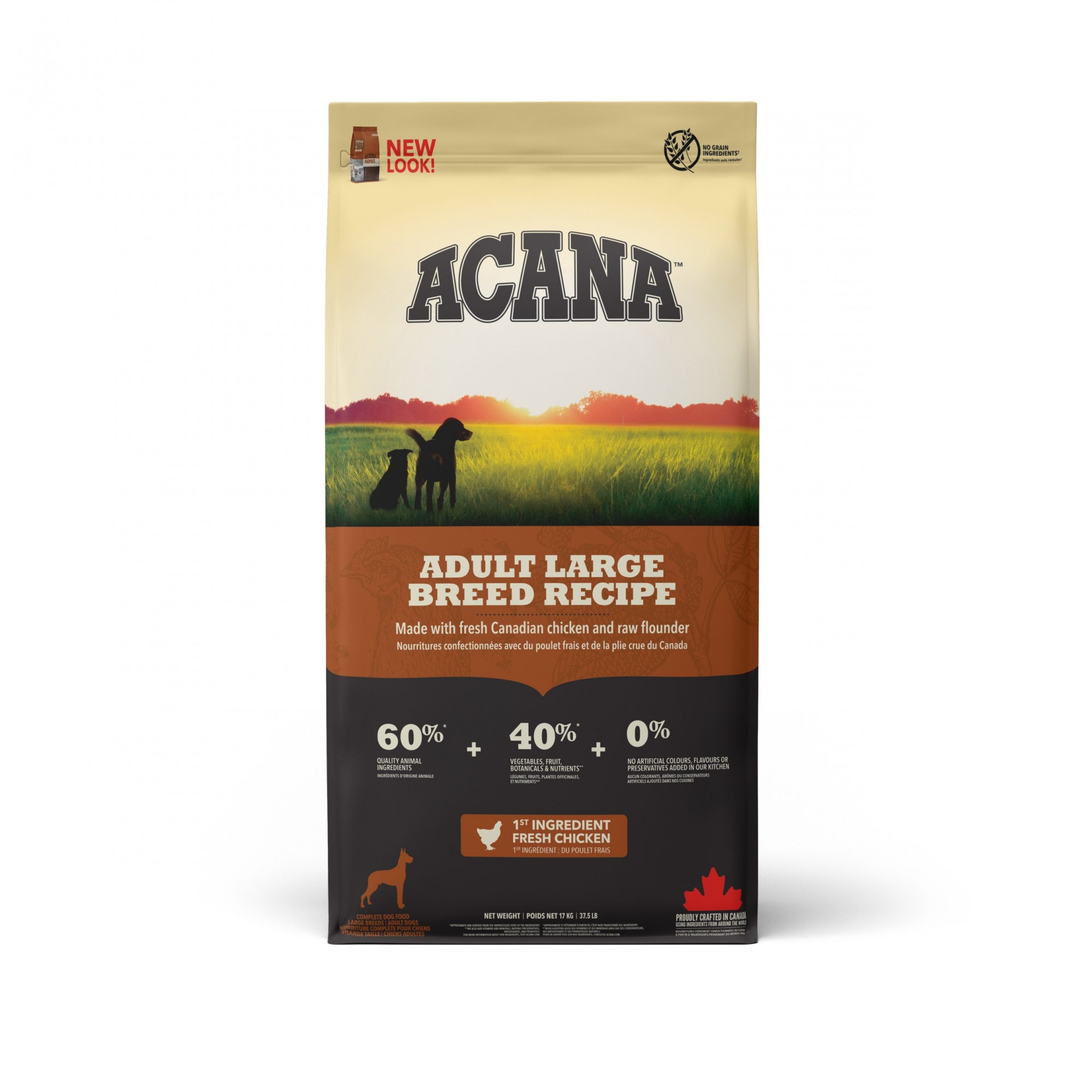 

Acana Adult Large Breed Сухий корм для собак крупних порід (17кг)
