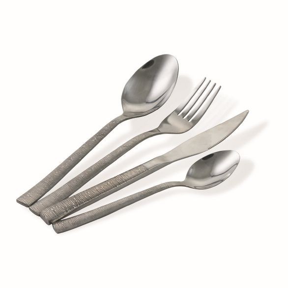 

Набор столовых предметов Villa d'Este Home Tivoli Arrow Set, 24 предмета, сталь, серебристый