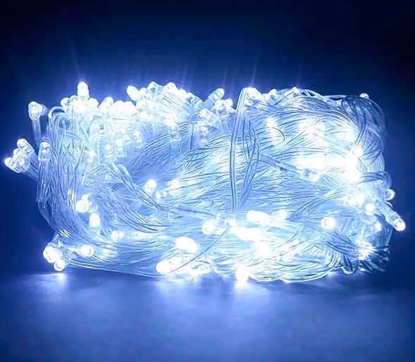 

Гирлянда светодиодная LED 15 метров (белая) 313112