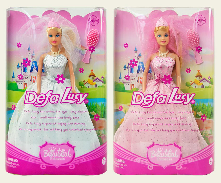 

Кукла типа барби невеста Defa Lucy 6091, 2 вида