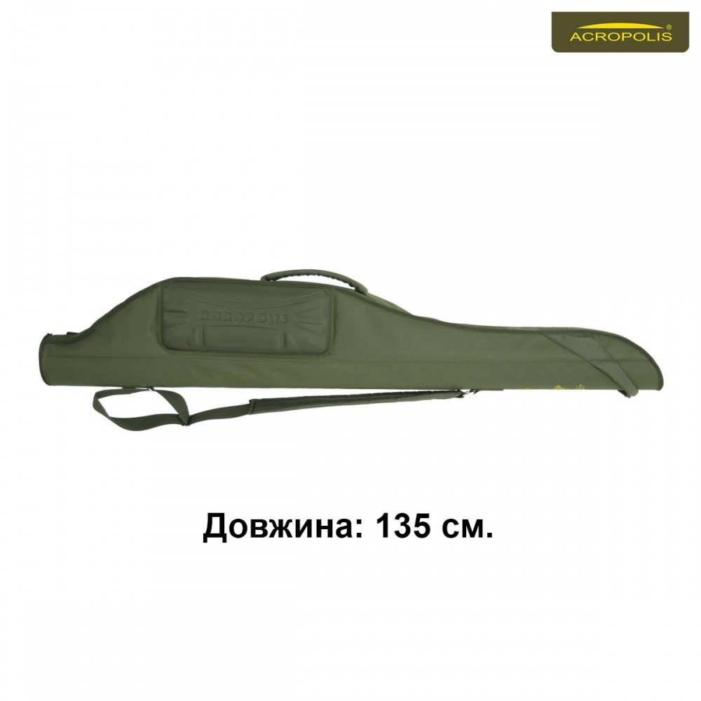 

Чехол жесткий для удилищ 135см Acropolis КВ-18