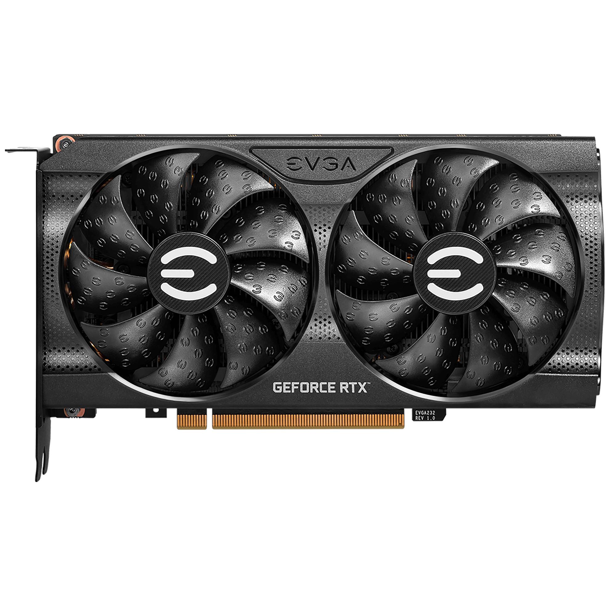 

Видеокарта EVGA RTX 3060 12Gb XC BLACK GAMING LHR (12G-P5-3655-KR)