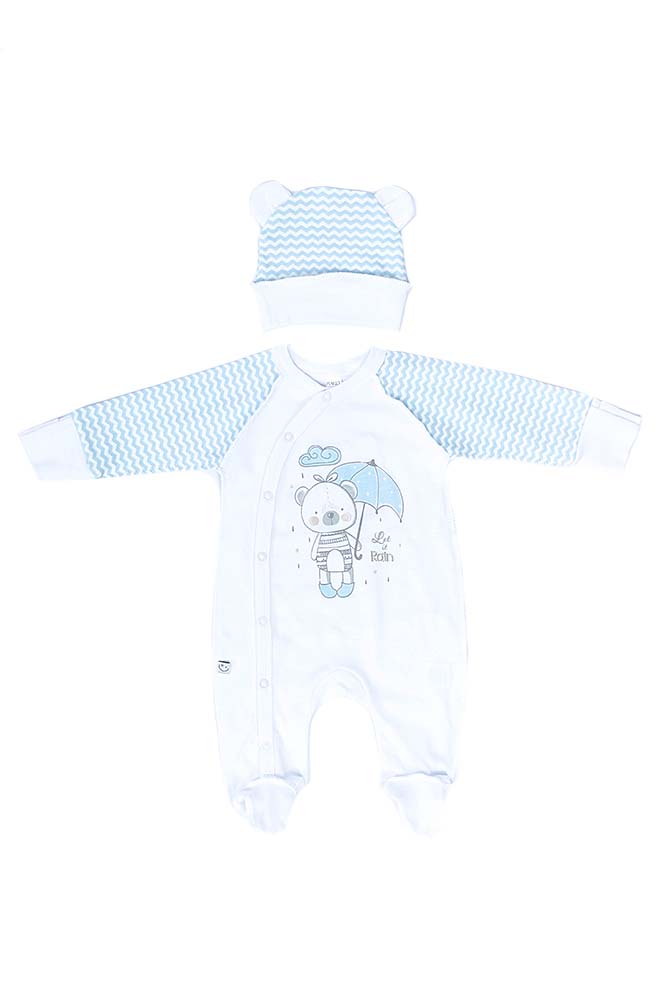

Комбінезон з шапочкою яслі "Umbrella" MARIO KIDS 62 блакитний (SKT000556927)
