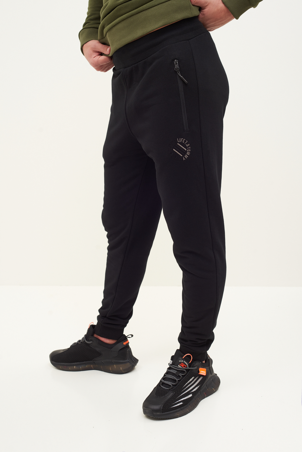 

Штани спортивні Tommy life 84850  Чорний, Штани спортивні Tommy life 84850 S Чорний