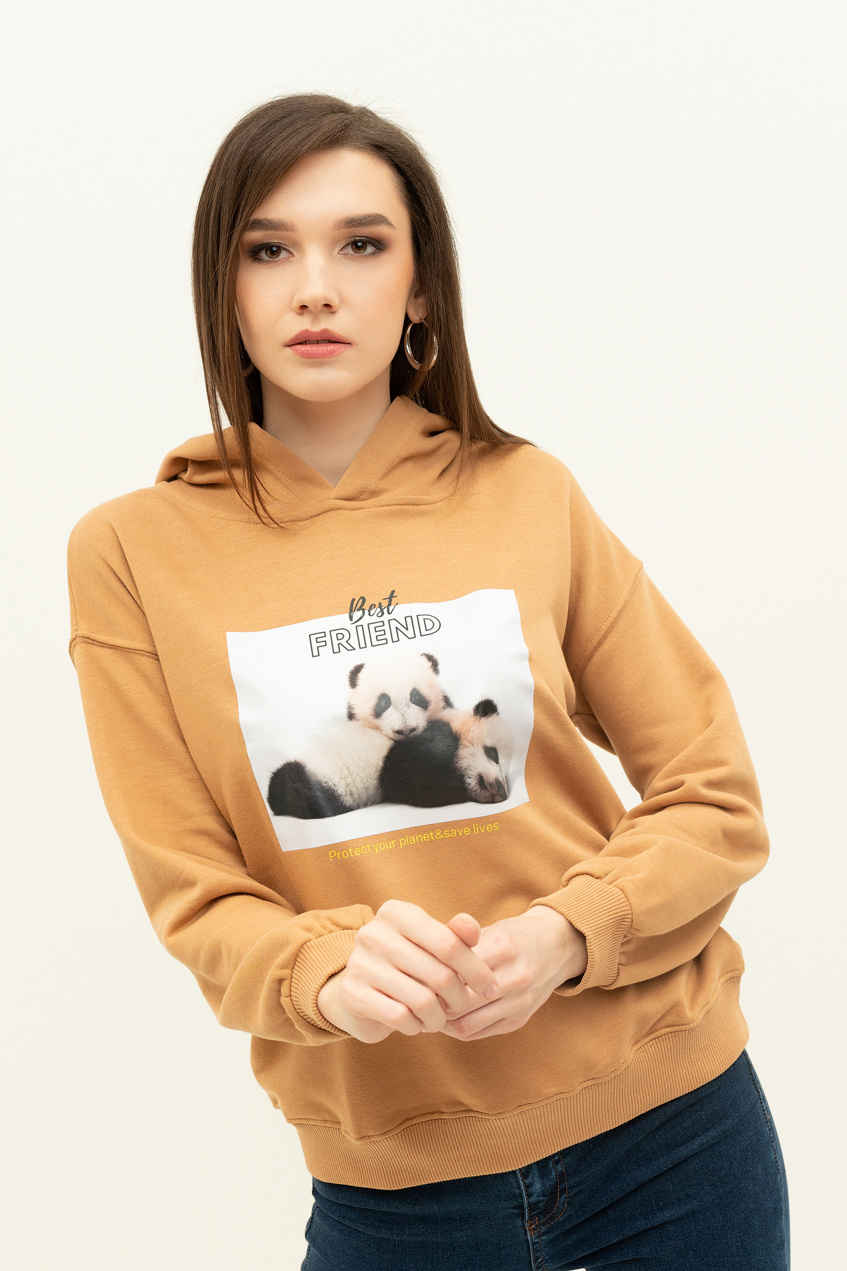 

Худі Pepper mint GKX-03  Коричневий, Худі Pepper mint GKX-03 S Коричневий