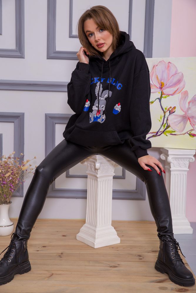 

Худи AGER - Черный 182R791, Худи AGER S-M Черный 182R791