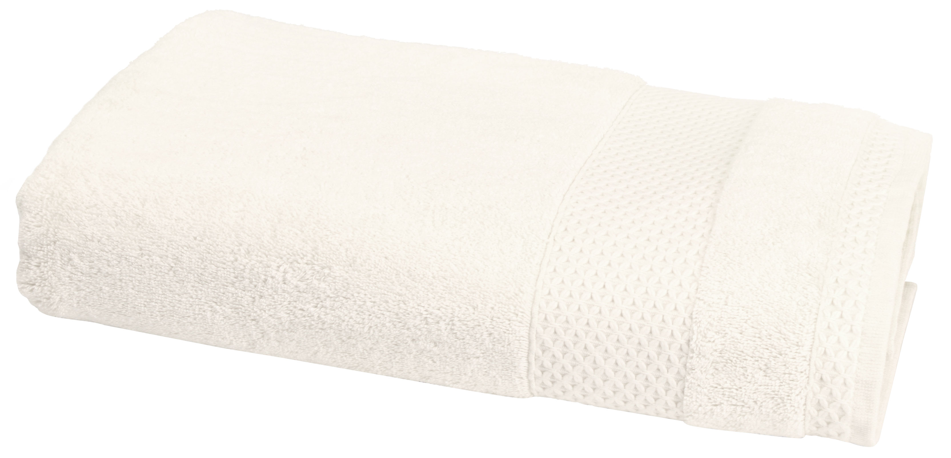 

Махровое полотенце Luxury Linens Alligator 650 GR 70х140 Ivory