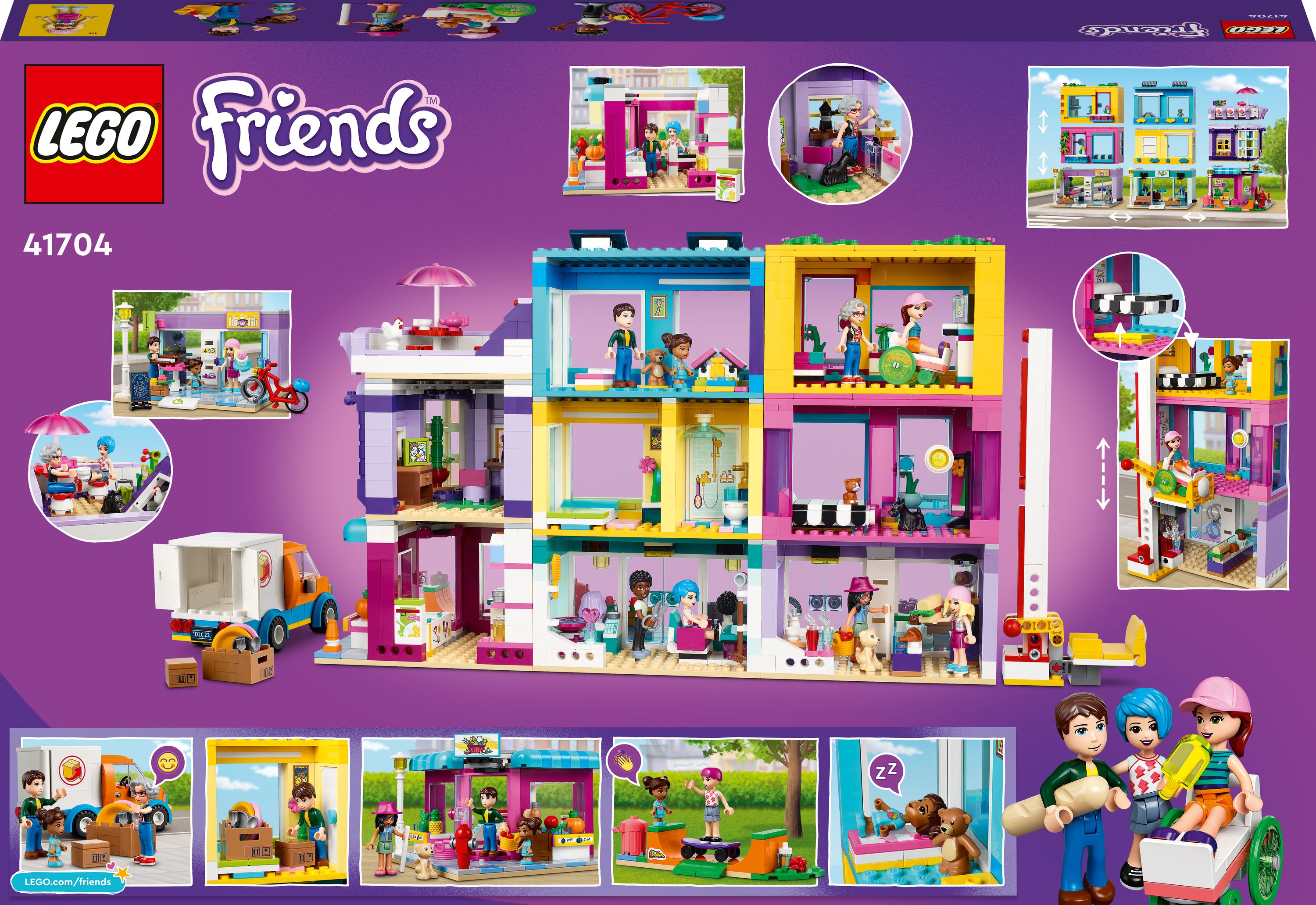 Конструктор LEGO Friends Дом на центральной улице 1682 детали (41704) –  фото, отзывы, характеристики в интернет-магазине ROZETKA | Купить в  Украине: Киеве, Харькове, Днепре, Одессе, Запорожье, Львове