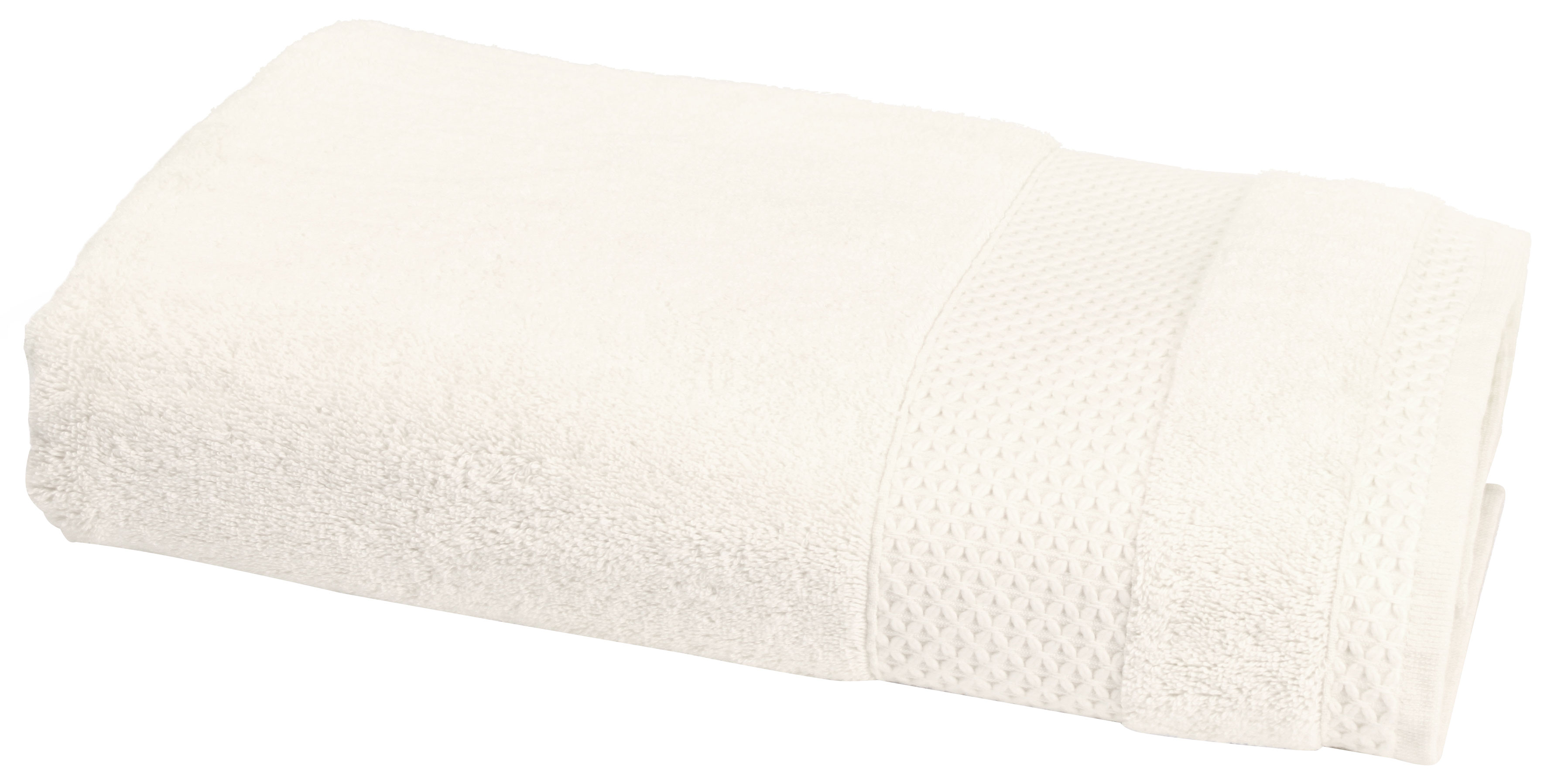 

Махровое полотенце Luxury Linens Alligator 650 GR 100х150 Ivory