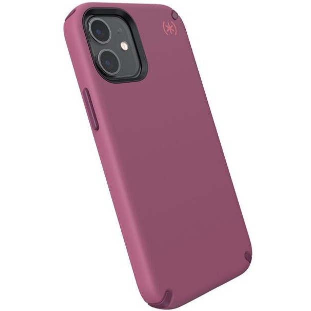 

​Антибактериальный противоударный чехол бампер Speck Presidio 2 Pro Apple Iphone 12 mini 5G 5.4″ Lush Burgundy/Azalea Burgundy/Royal Pink