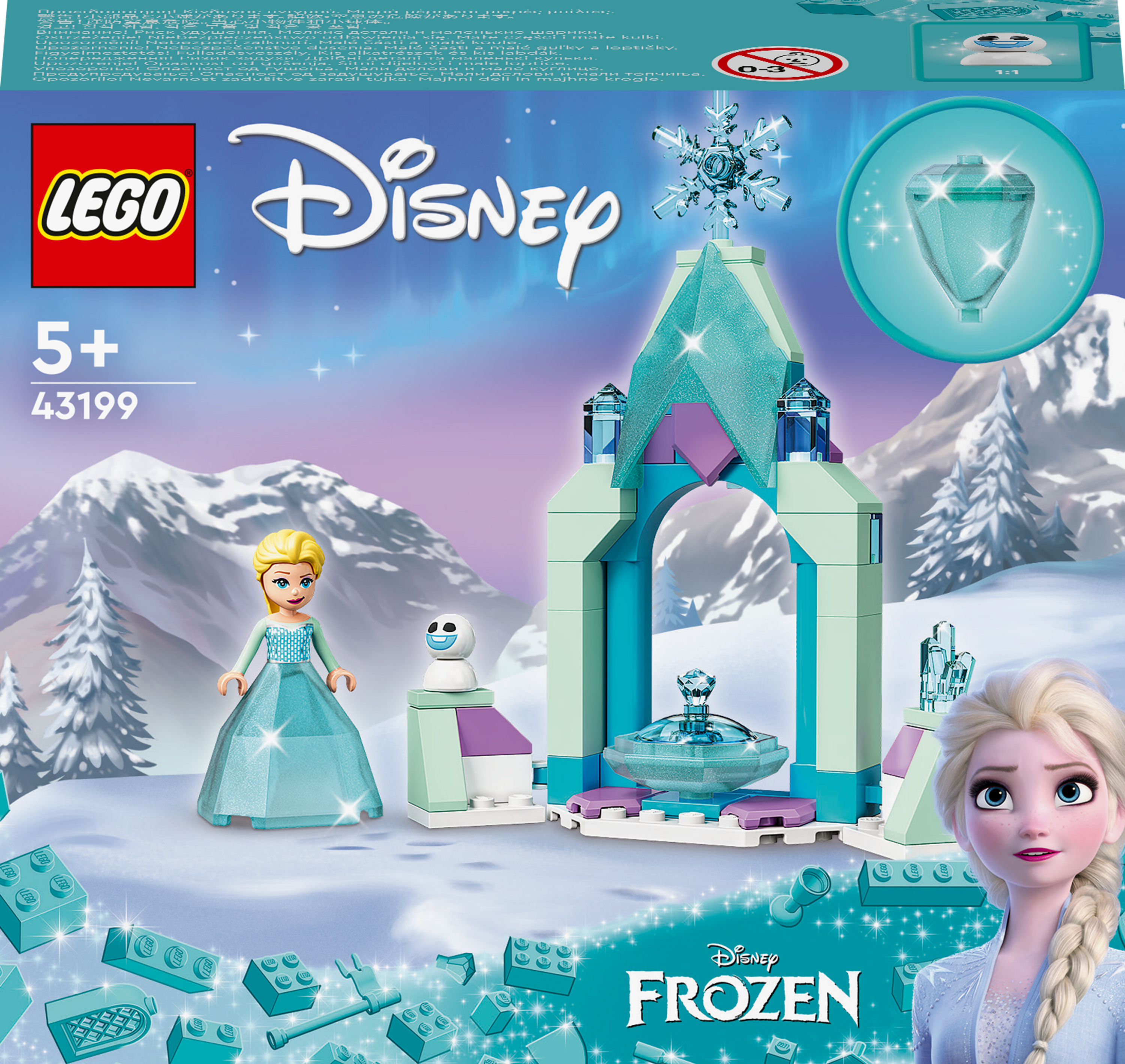 

Конструктор LEGO Disney Princess Двор дворца Эльзы 53 детали (43199)
