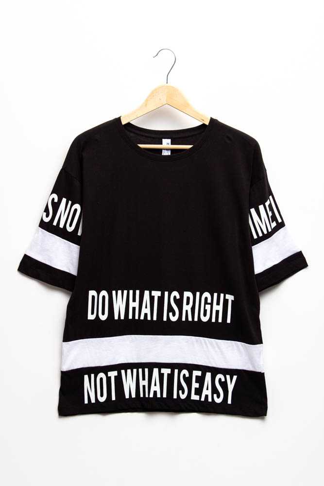 

Футболка жіноча MDG fashion S чорний