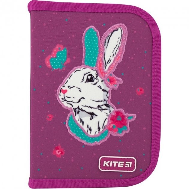 

Пенал без наполнения Kite Education Bunny 1 отделение, 2 отворота (K20-622-5)
