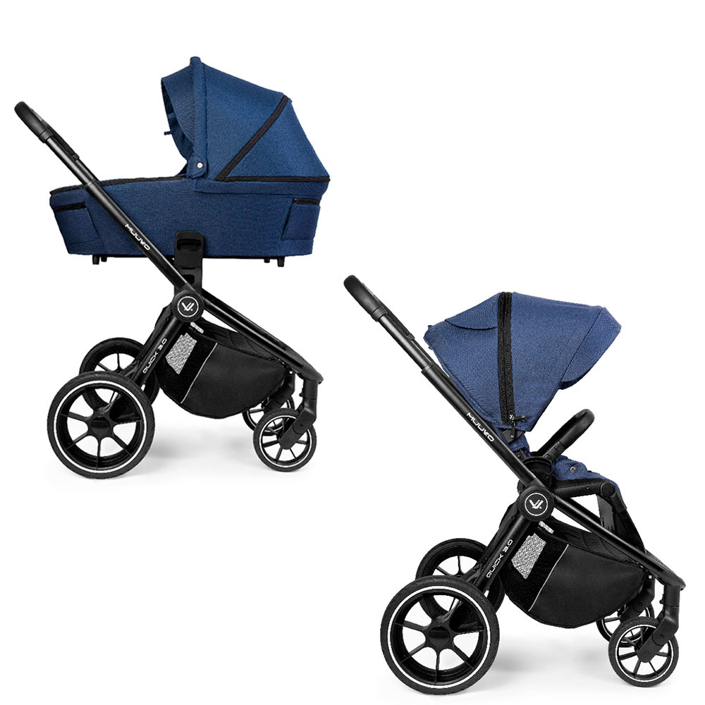 

Универсальная коляска 2в1 Muuvo Quick 3.0 Azure Blue