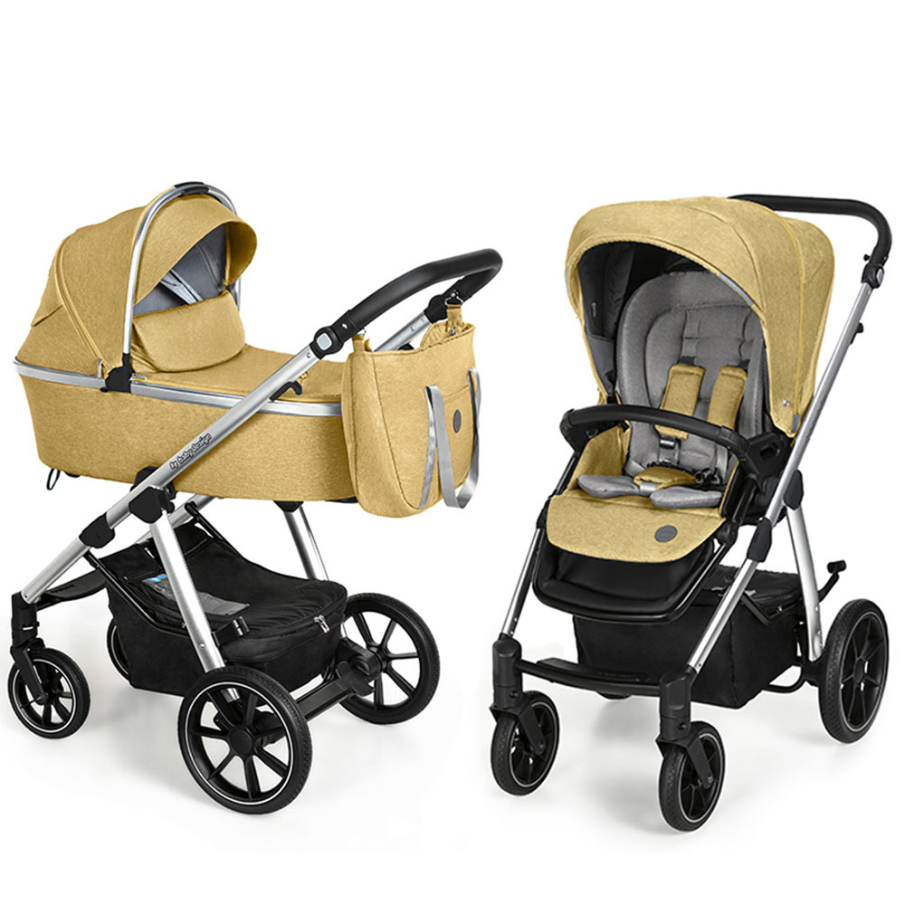 

Универсальная коляска 2в1 Baby Design Bueno 201 Yellow