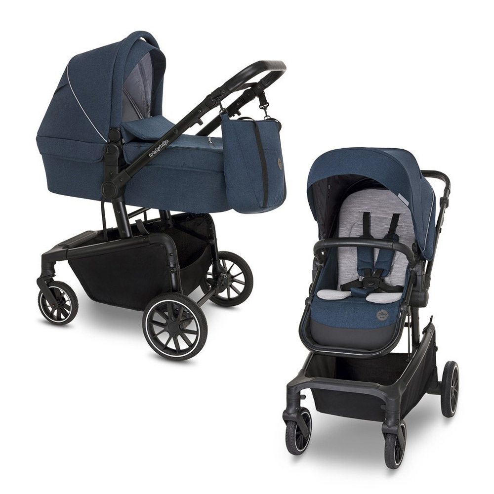 

Универсальная коляска 2в1 Baby Design ZOY 03 Navy