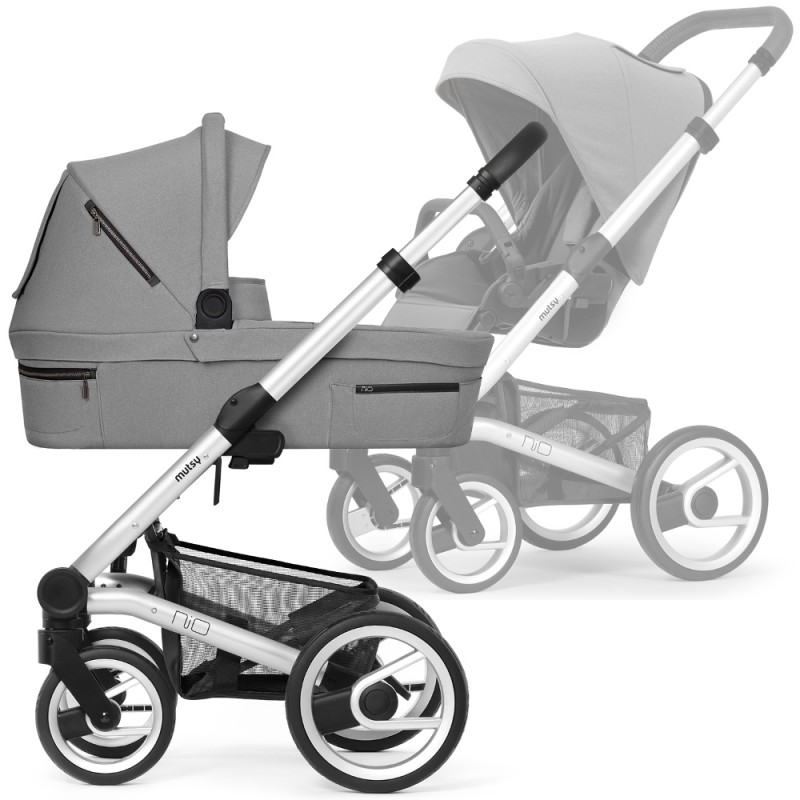 

Универсальная коляска 2в1 Mutsy NIO Journey Ice Grey Grey Grip Standart