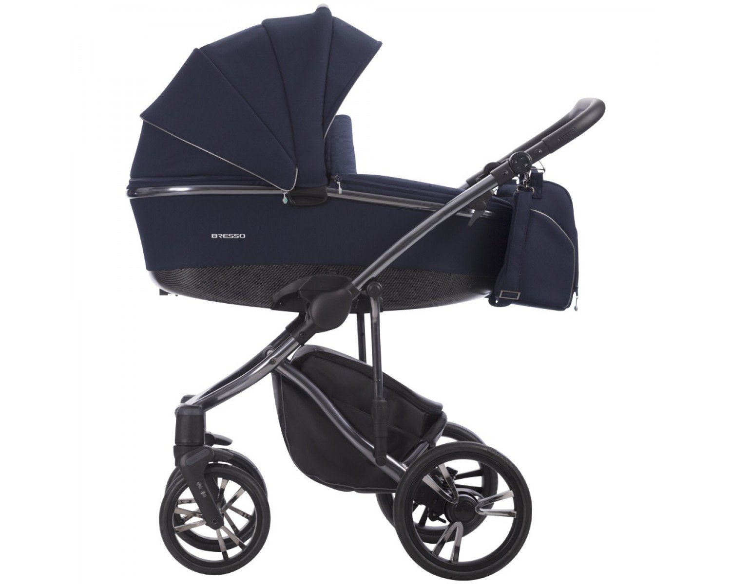 

Универсальная коляска 2в1 Bebetto Bresso Premium Dark 04