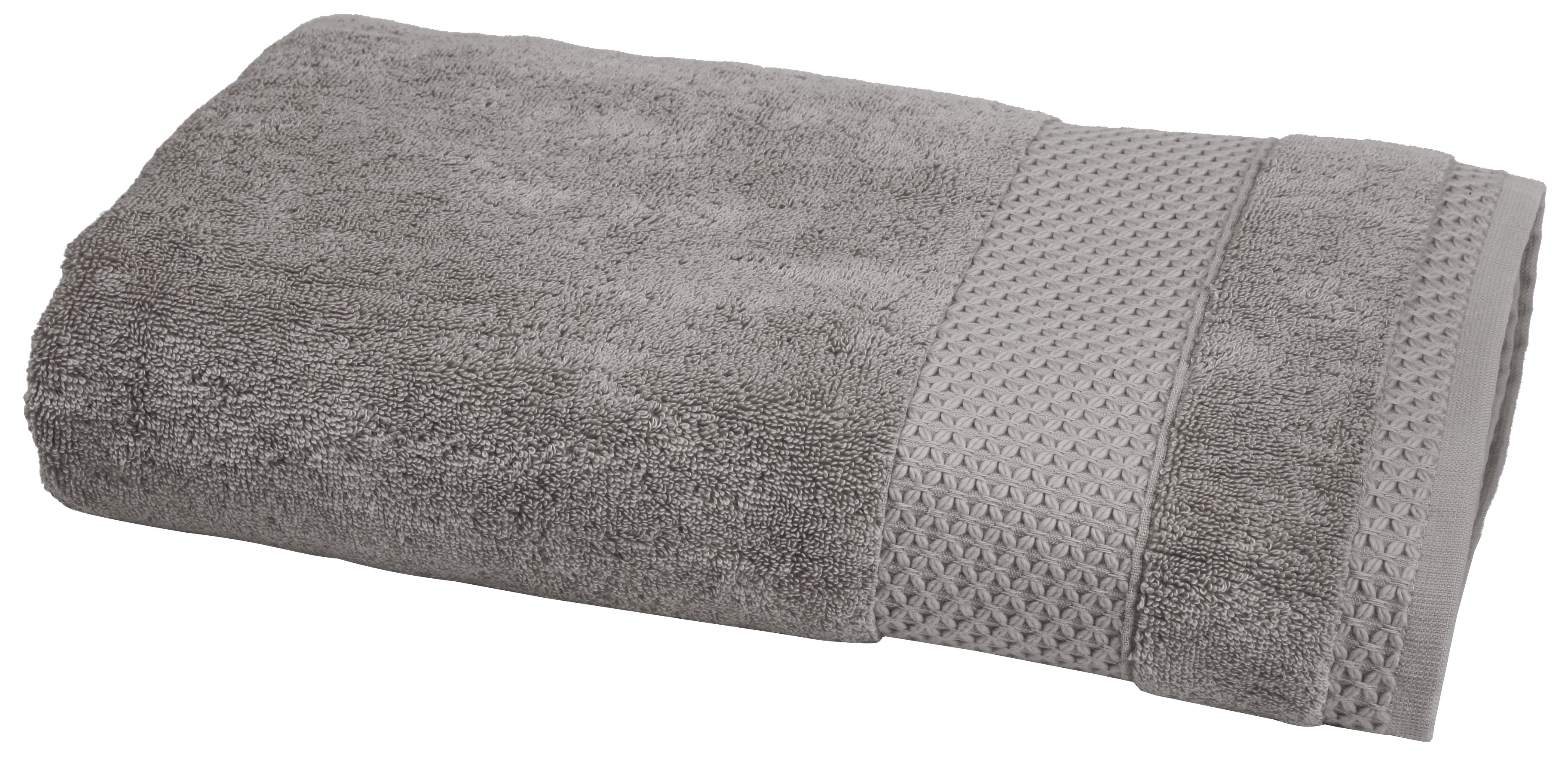 

Махровое полотенце Luxury Linens Alligator 650 GR 100х150 Grey