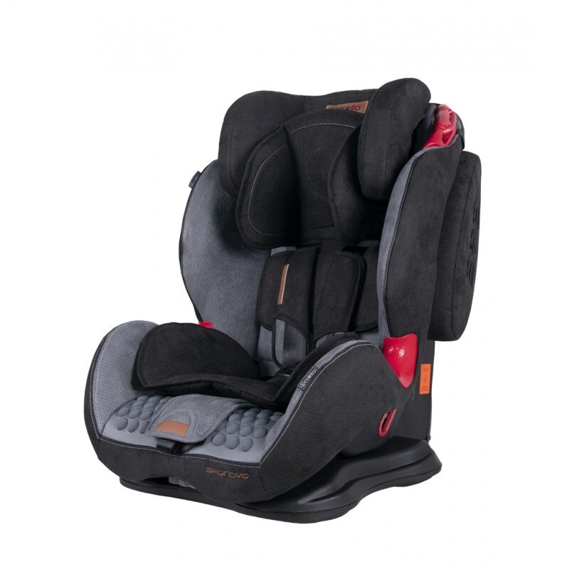

Автокресло Coletto Sportivo grey+black