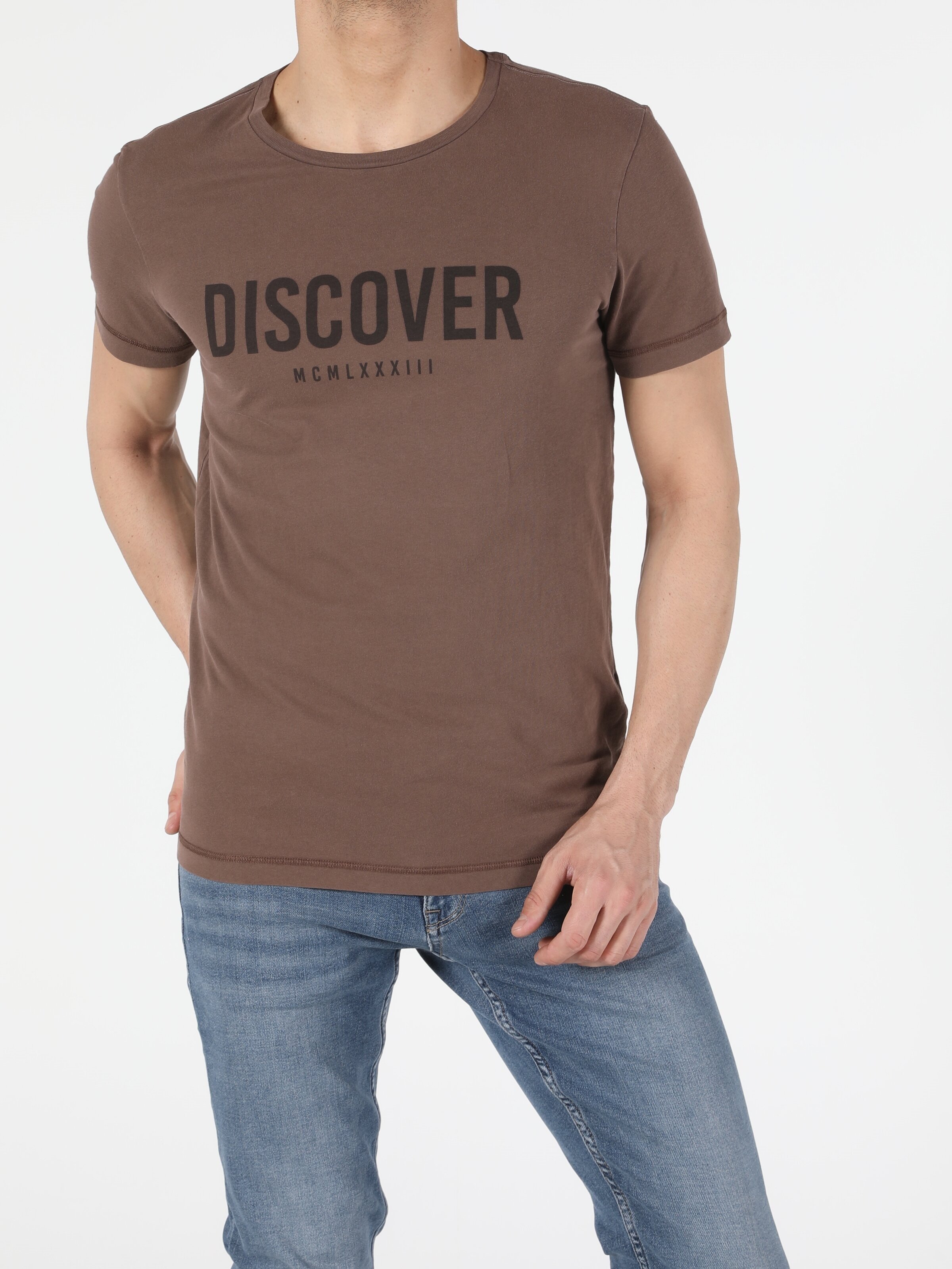 

Футболка Colin' CL1050995BRW  Brown, Футболка Colin's CL1050995BRW S Brown