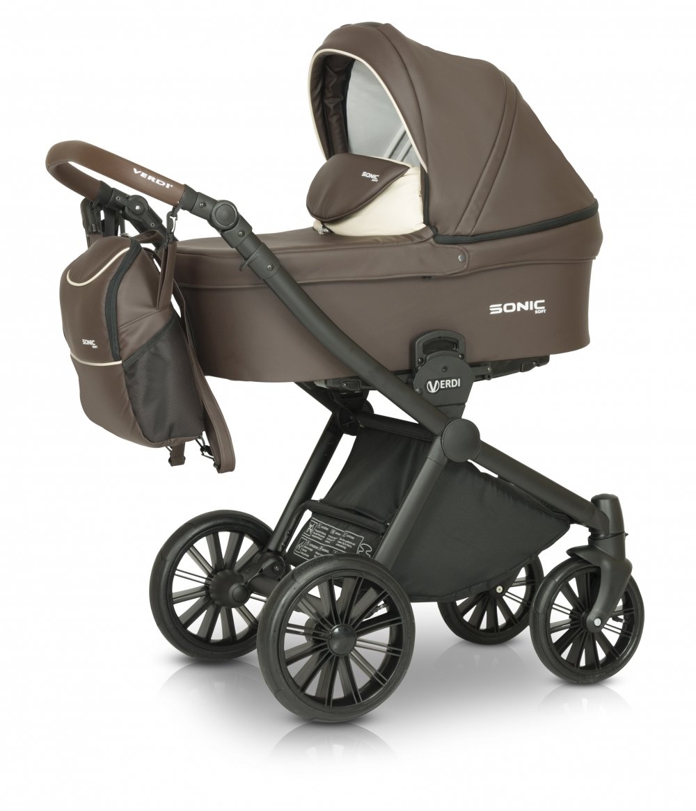 

Универсальная коляска 3в1 Verdi Sonic Soft 03 milk chokolate