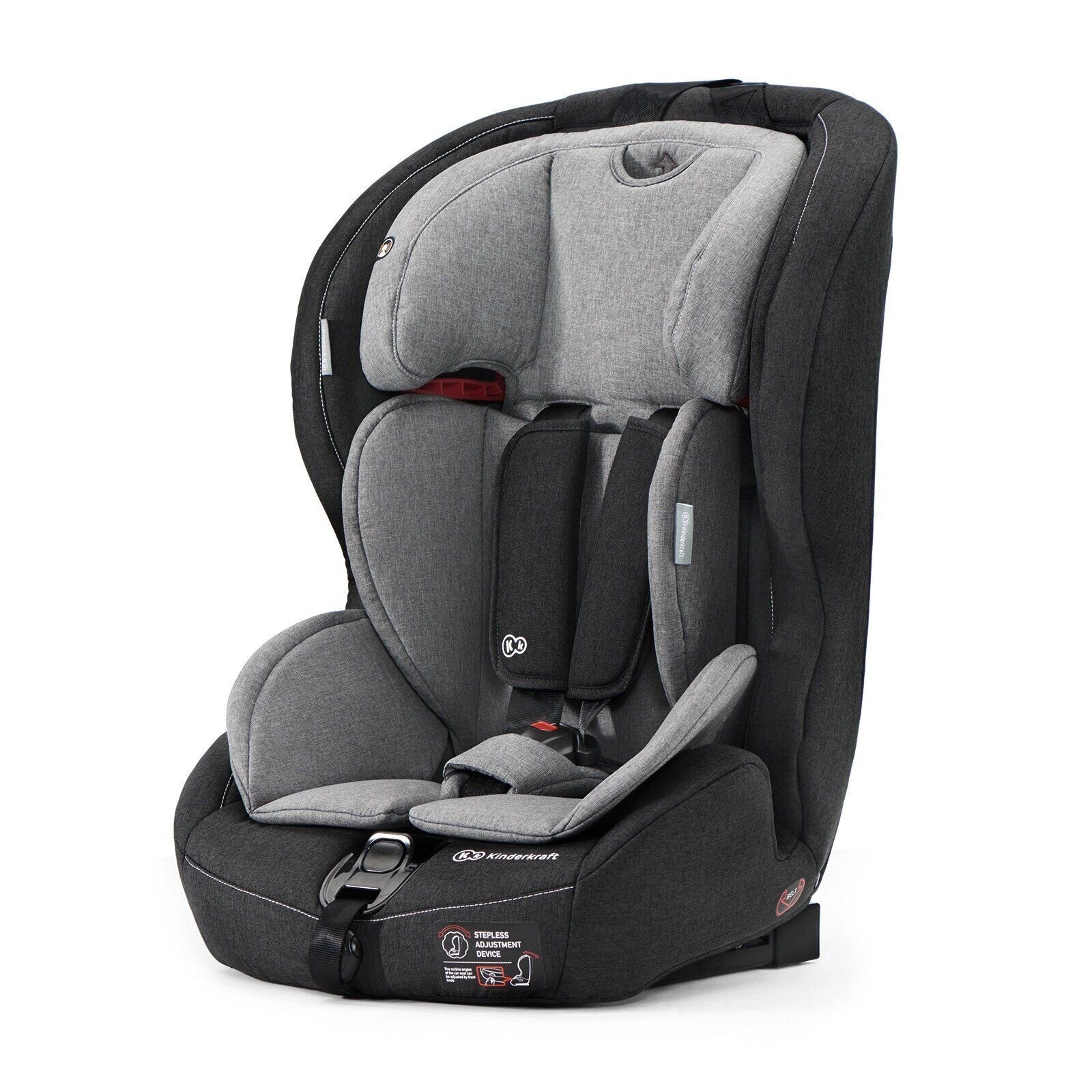 

Автокресло Kinderkraft Safety Fix Black/Gray