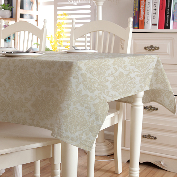 

Скатерть с акриловой пропиткой Roma Beige TT148934 140x220